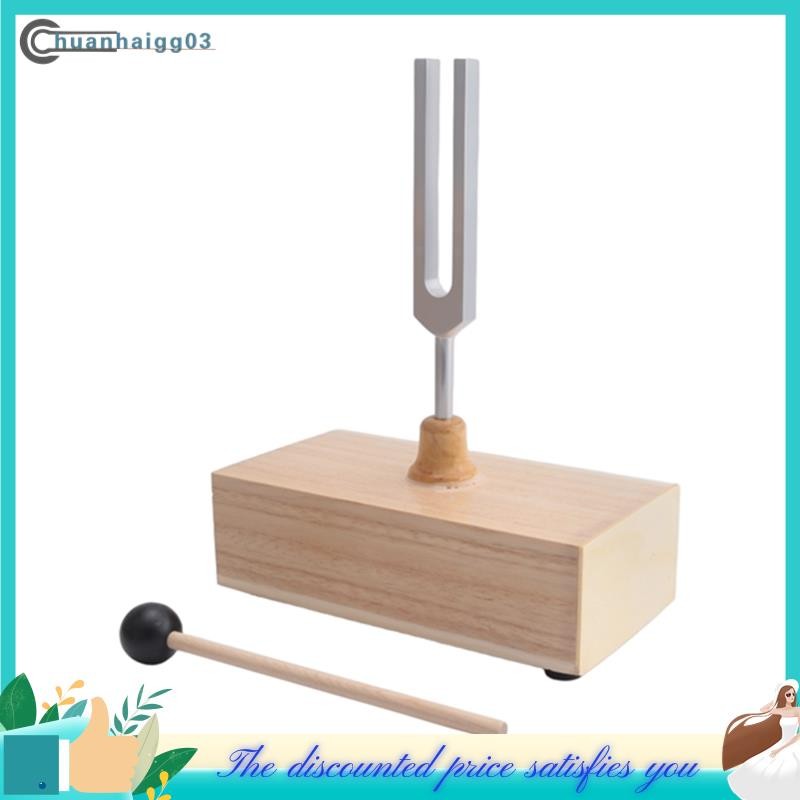 【chuanhaigg03】528Hz Tuning Fork with Resonance Box Wooden Speaker ...