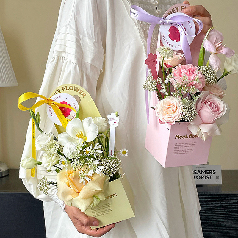 Creative Hand-folded Folded Flower Box Romantic Flower Arrangement Box ...