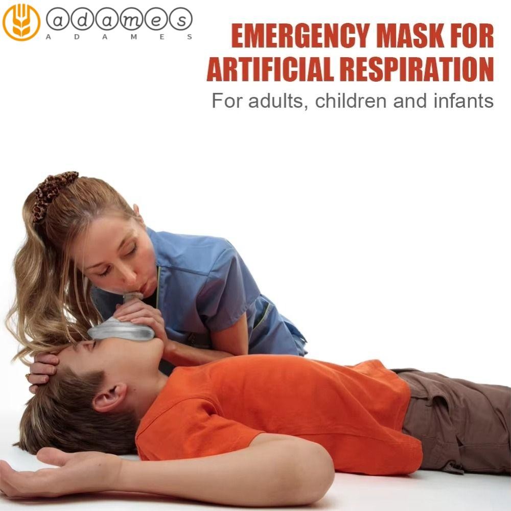 ADAMES Artificial Respiration Mask, Reuseable Professional CPR ...