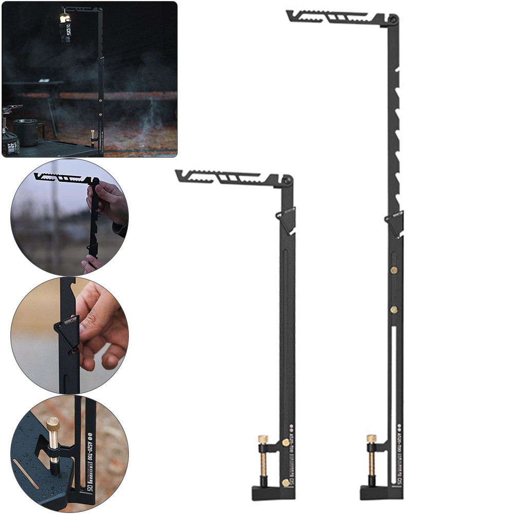 Camping light stand folding light pole stand for 028 mm thickness of