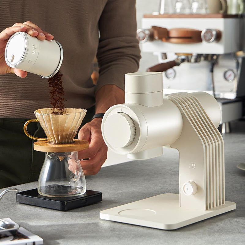 Hand brewed Italian coffee grinder E6 small electric SSP flat disc ...