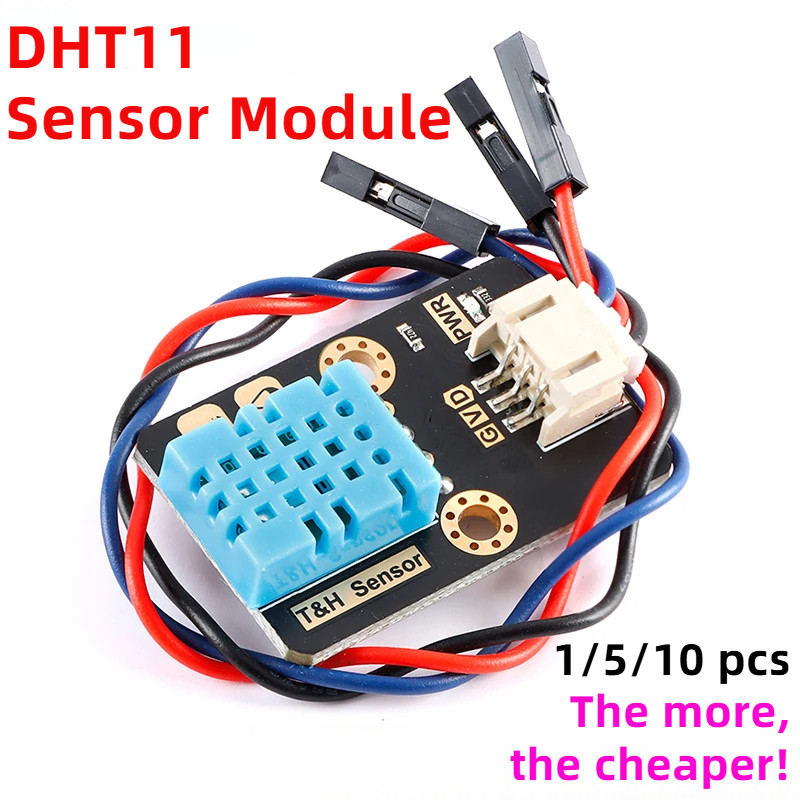 10pcs/1pc DHT11 Temperature and Humidity Sensor Module 3.3/5V Single ...