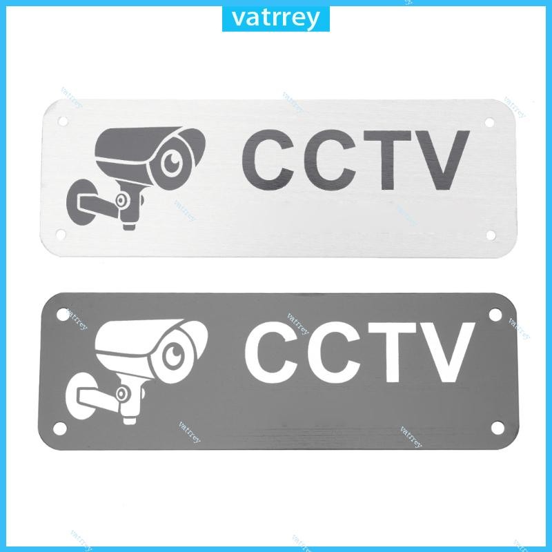 VA Video Surveillance Sign 14 8x5cm Self-Adhesive CCTV In Operation ...