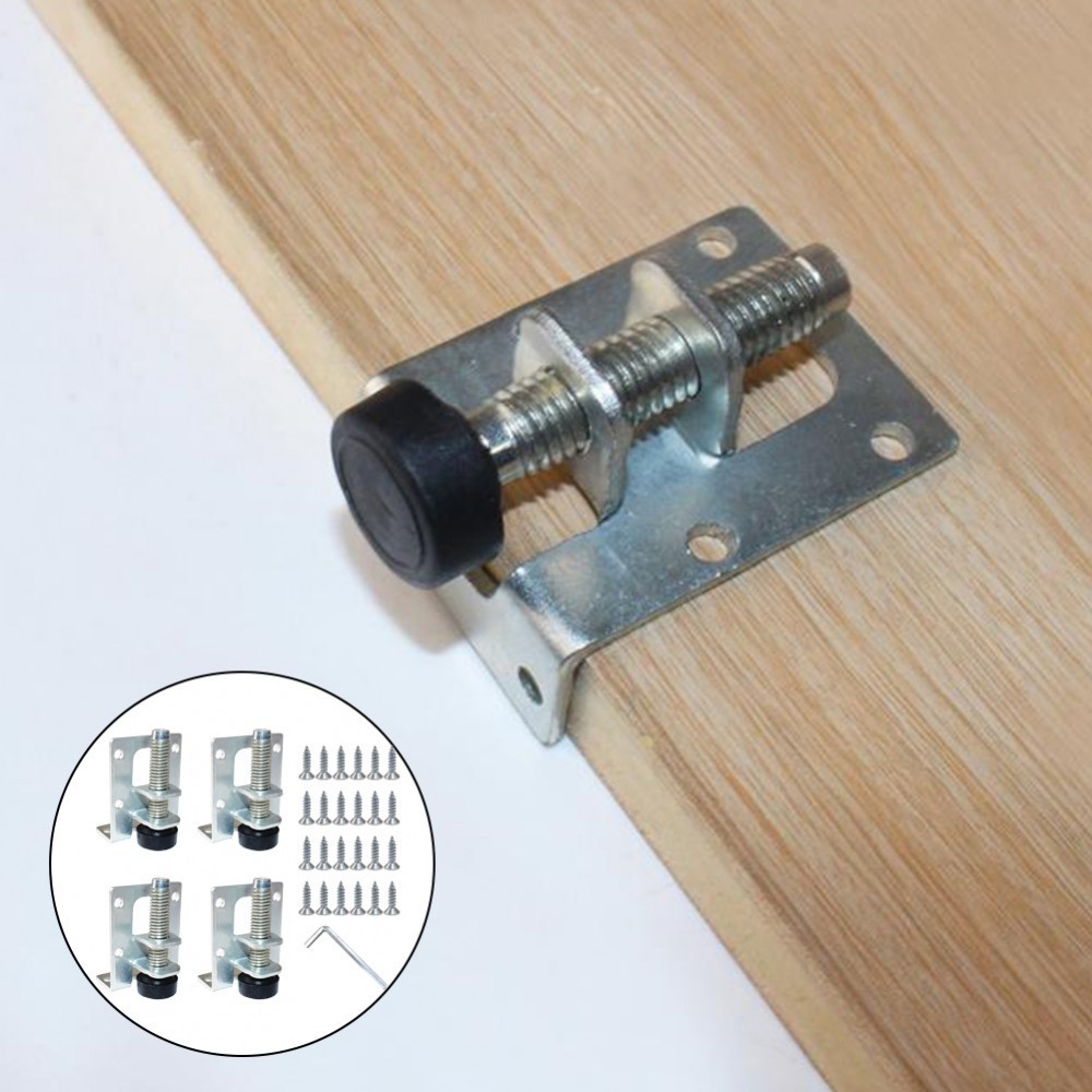 Furniture Leveling Feet 4 Set Adjusters Cabinet and Table Leveling Feet ...