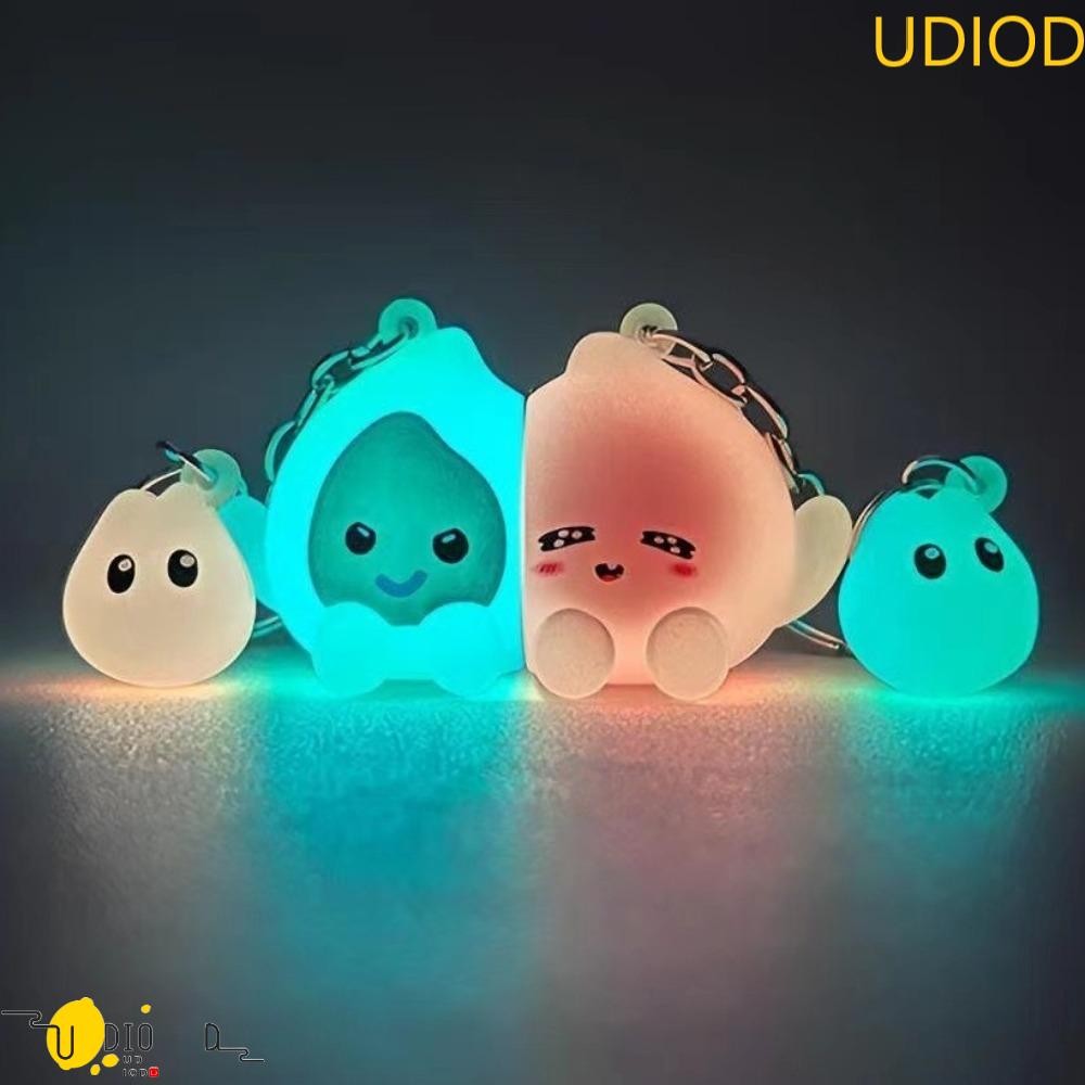 UDIOD Magnetic Couple Keyring, Cartoon Magnetic Suction Hug Dog ...