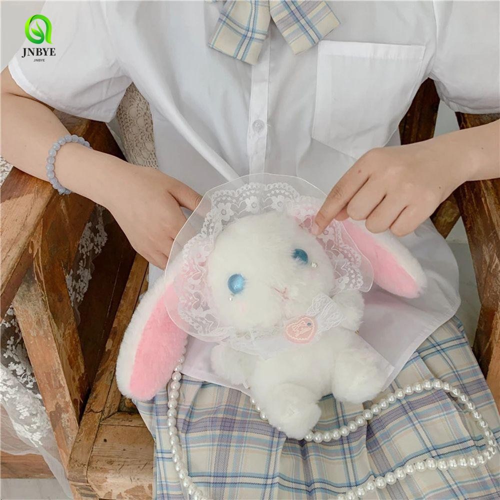 REVIEW FOR JAPANESE LOLITA CUTE PLUSH LOPPY EARED RABBIT BACKPACK YV169