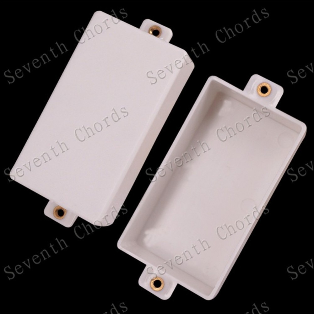 MOTORLANDPH NEW>>Humbucker Pickup Cover Accessories Black/White