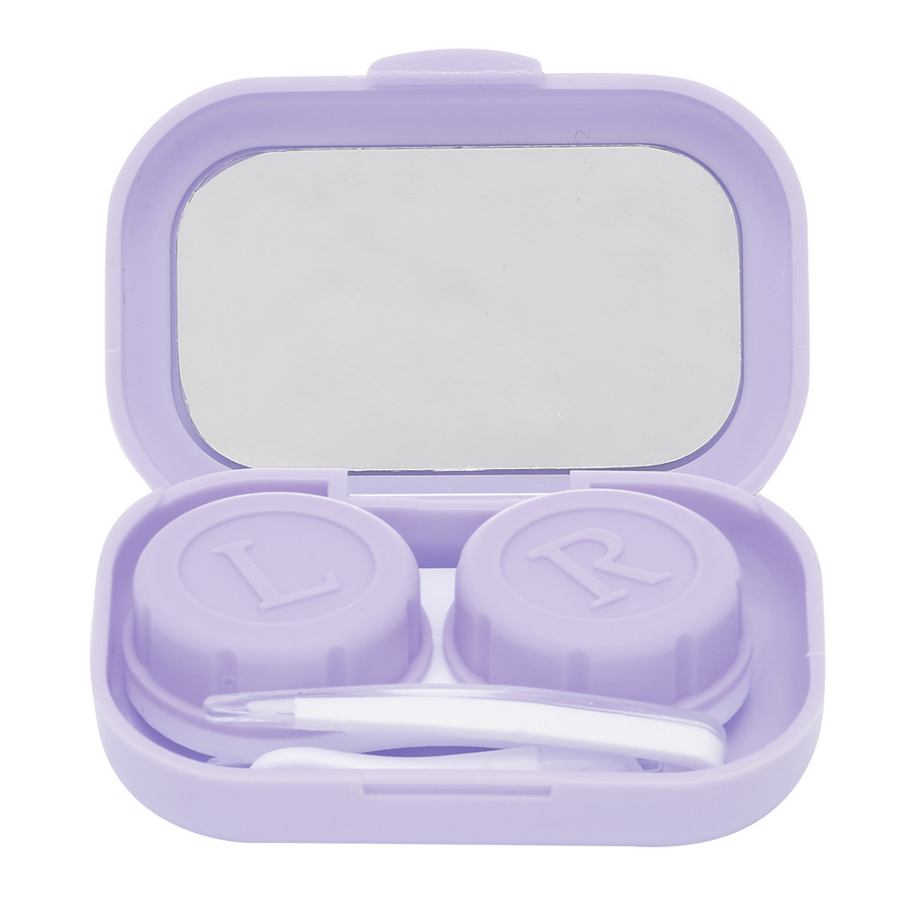 Contact Lens Case Cute Portable Contact Lens Container Holder Box Soak ...