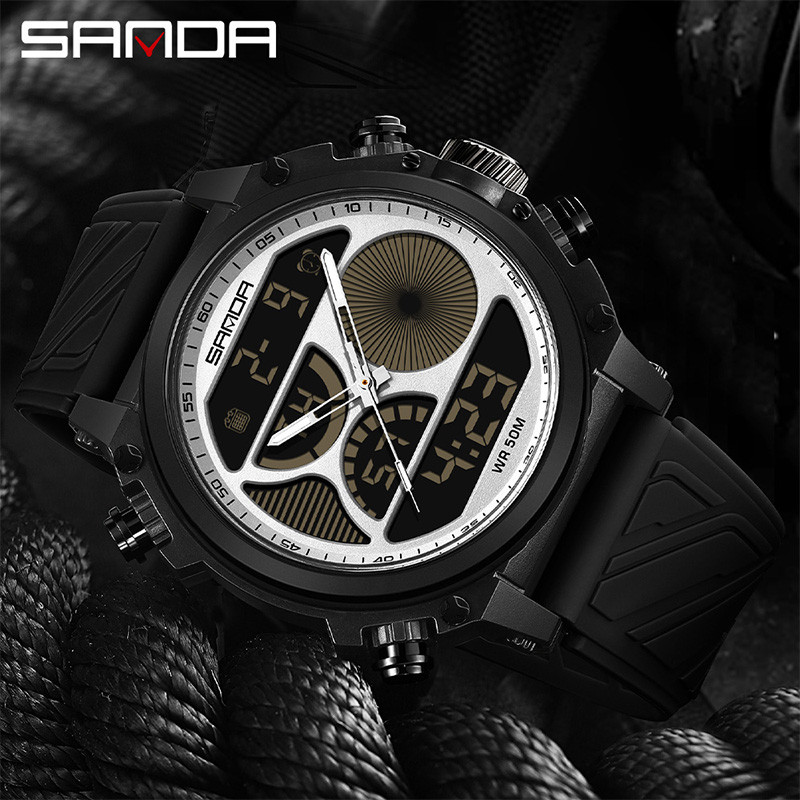 SANDA Multi Display Multi Function Watch Dial Visualization Design ...