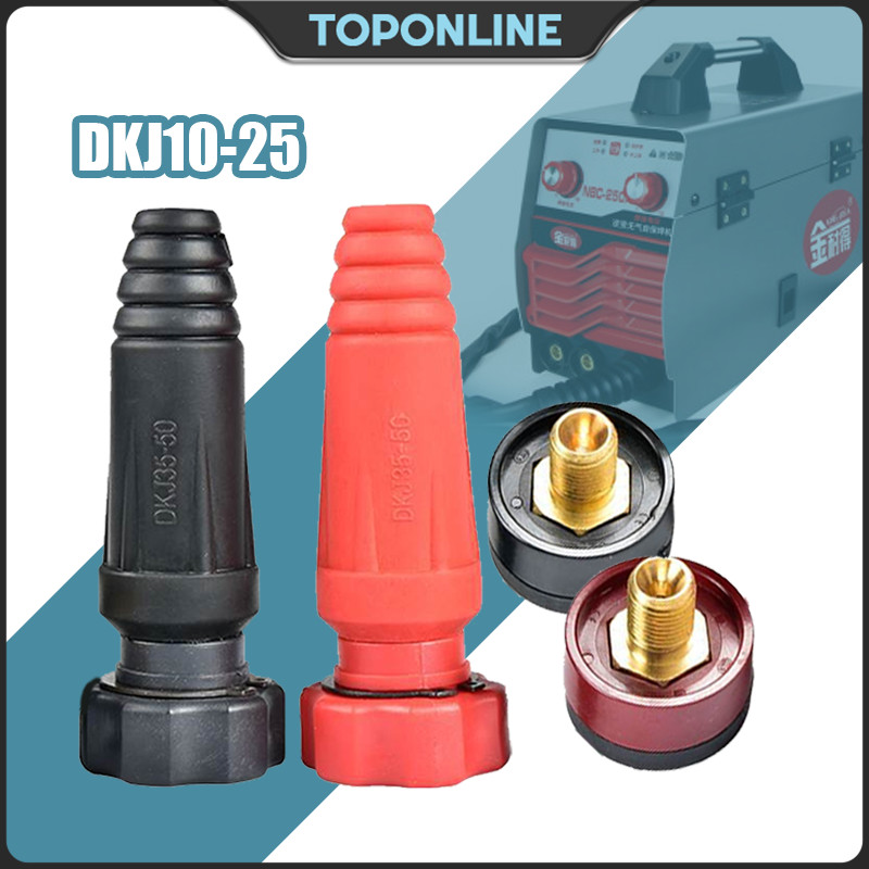 Welding Machine Cable Threaded Plug and Socket Set Welding Cable Quick