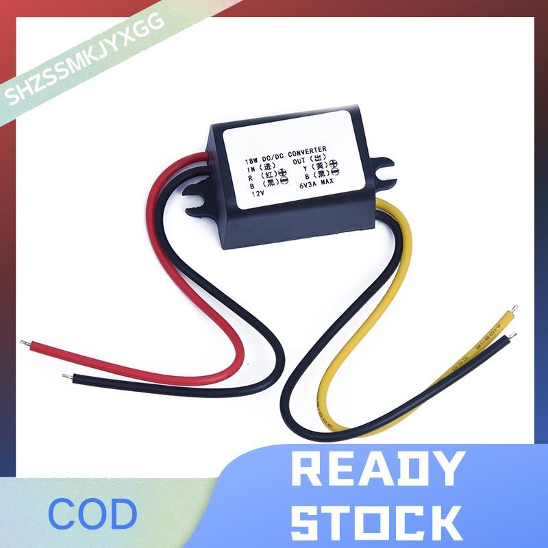 Unbranded Voltage Regulator Board DC-DC 12V To 5V/6V/9V Step Down Converter Module - 3A 15W Power Supply (Unbranded) DC DC To DC Power Forward Converters