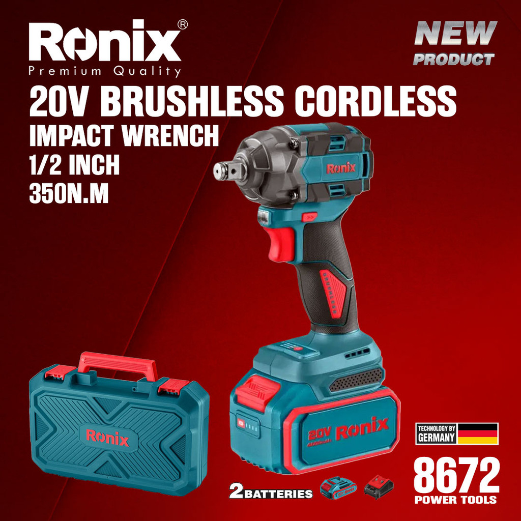 Ronix Tools 8672 Premium Quality German Technology | NEW ARRIVAL 20V ...