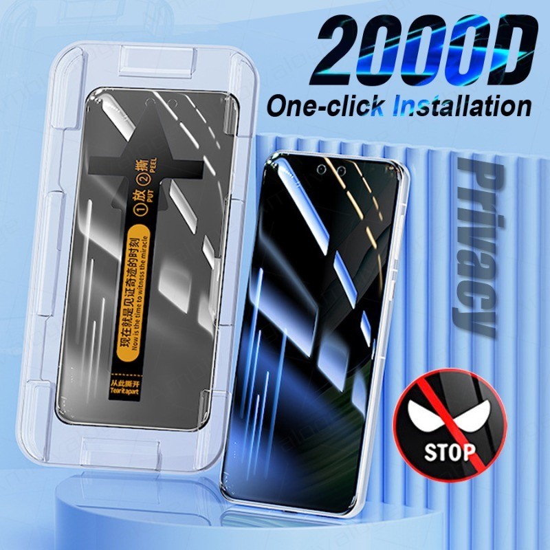 Easy Install Tempered Glass HD/Privacy/Anti Blue Light For Samsung ...