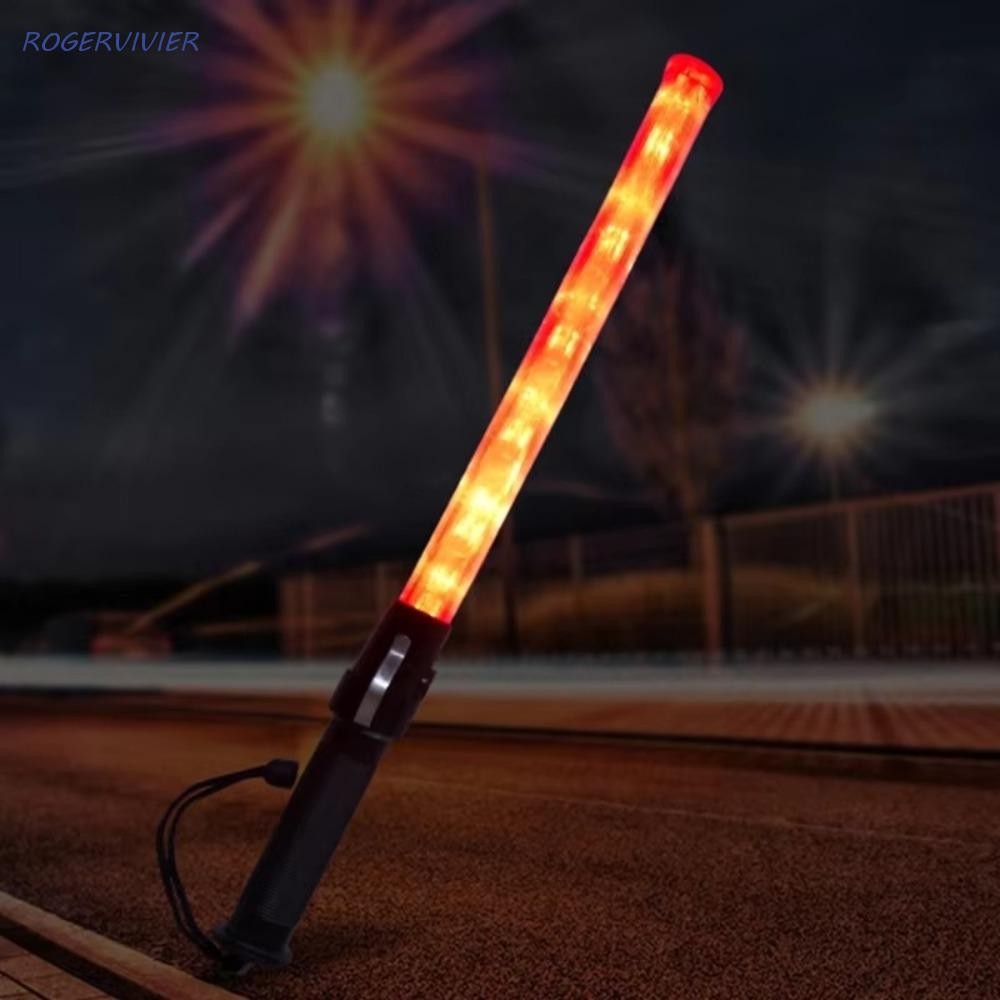 ROGERVIVIER LED Traffic Wand, Safety 54cm Signal Warning Flash Light ...