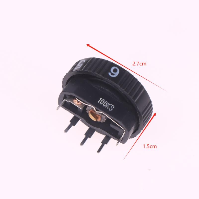 XY&HB WH 28-T Back B100K 5 Pin Pulley Potentiometer Rotates 10 Lower ...