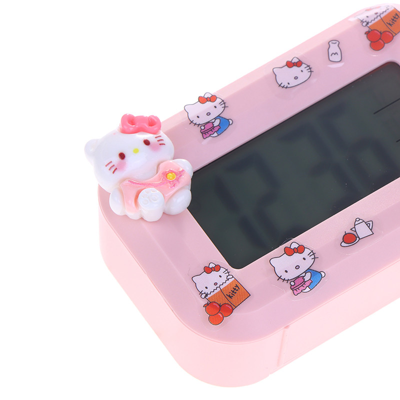 SEMEBY Cute Cartoon Alarm Clock Mini Digital Clock Desktop Decoration ...