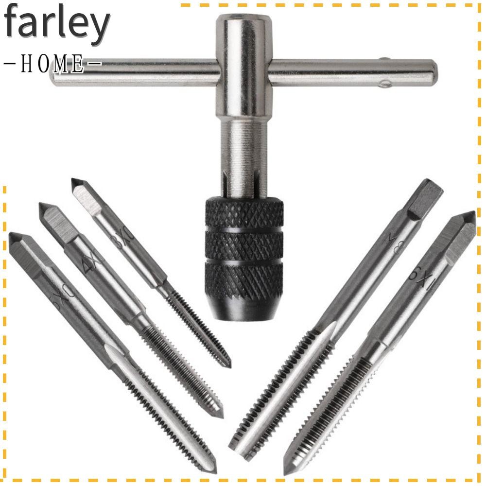 FARLEY T-type Tap Wrench Set, Adjustable M3-M8 Hand Tapping Tools ...