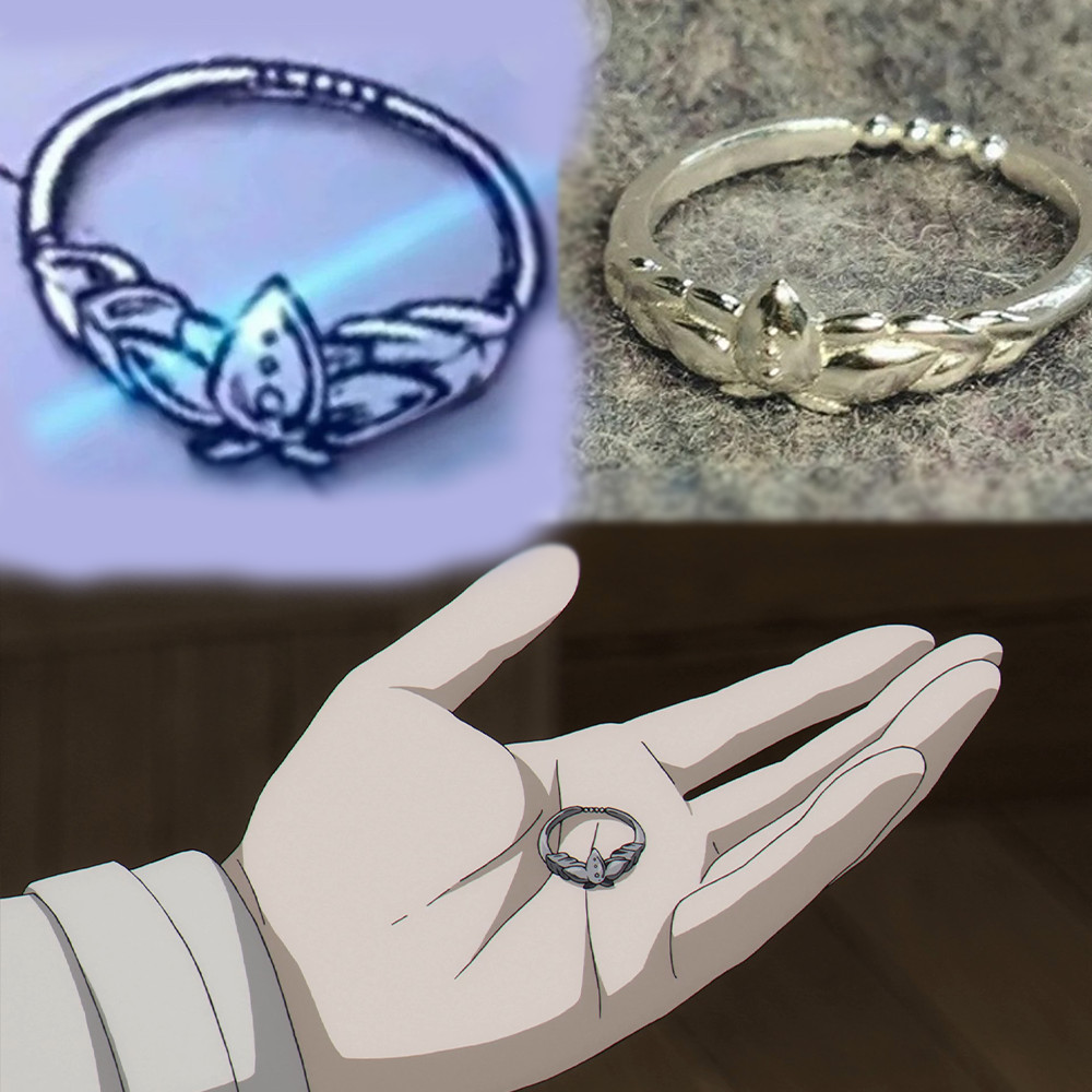 Anime Frieren Cosplay Rings Unisex Adjustable Opening Ring Halloween ...