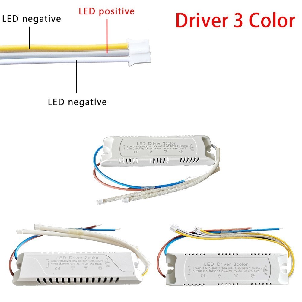 LED Driver 3color Adapter For LED Lighting Non-Isolating Transformer ...