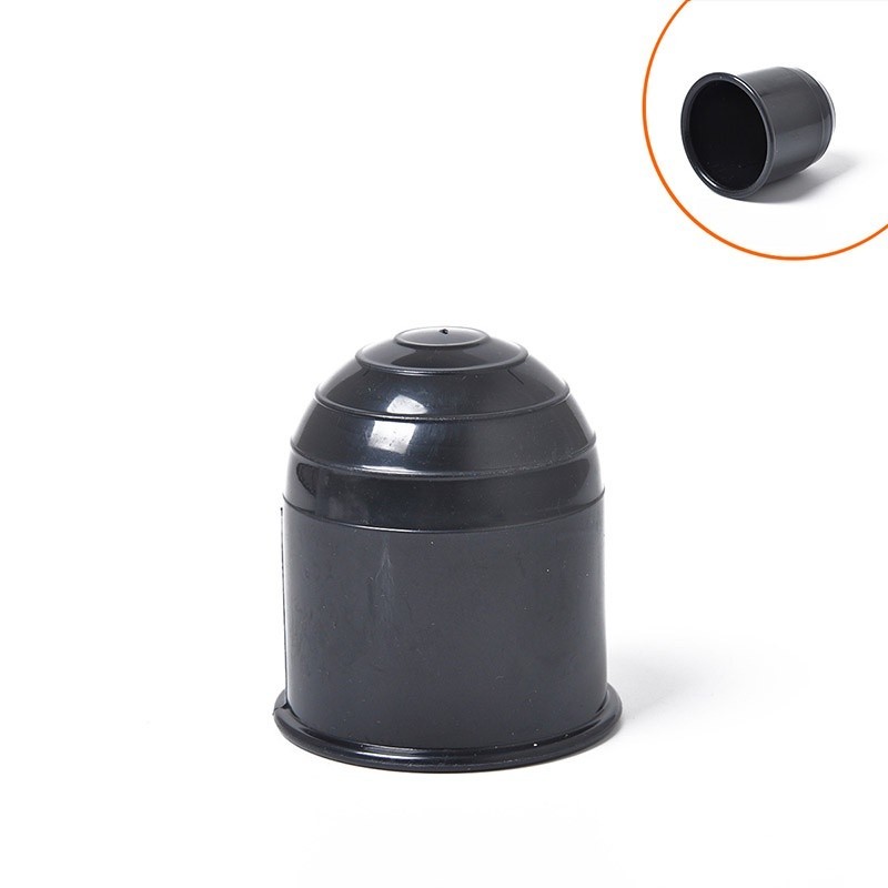 RQ+＞Universal 50MM Trailer Accessories Black Car Tow Bar Ball Cover Cap ...