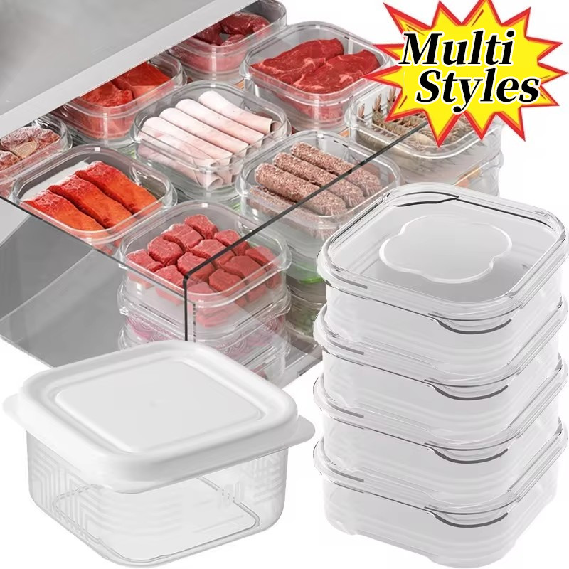 Refrigerator Meat Food Preservation Box / Kitchen Food Container ...