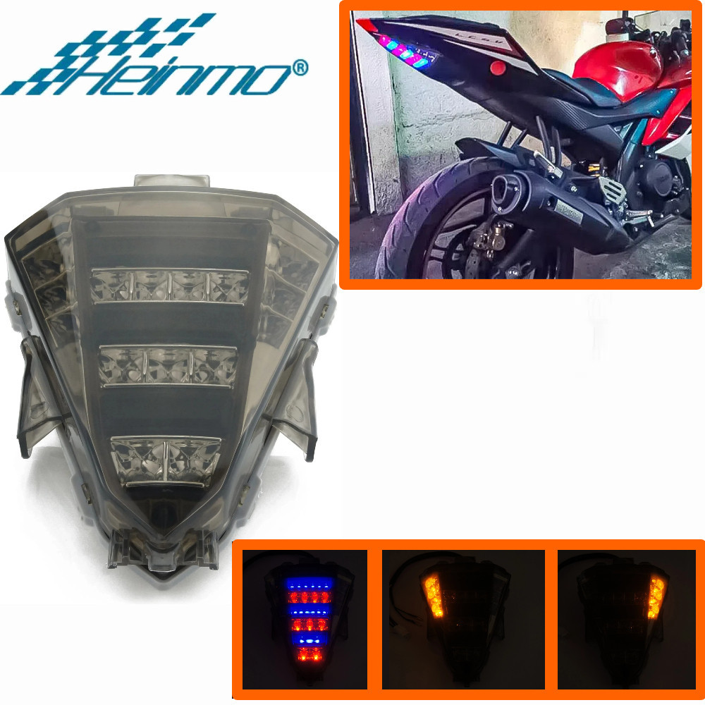 For Yamaha R15 2013 2014 2015 2016 Motorcycle LED Integrated LED Tail ...