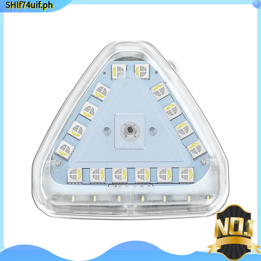 1 Pc Motorcycle Led Flash Light Anticollision Warning Lamp