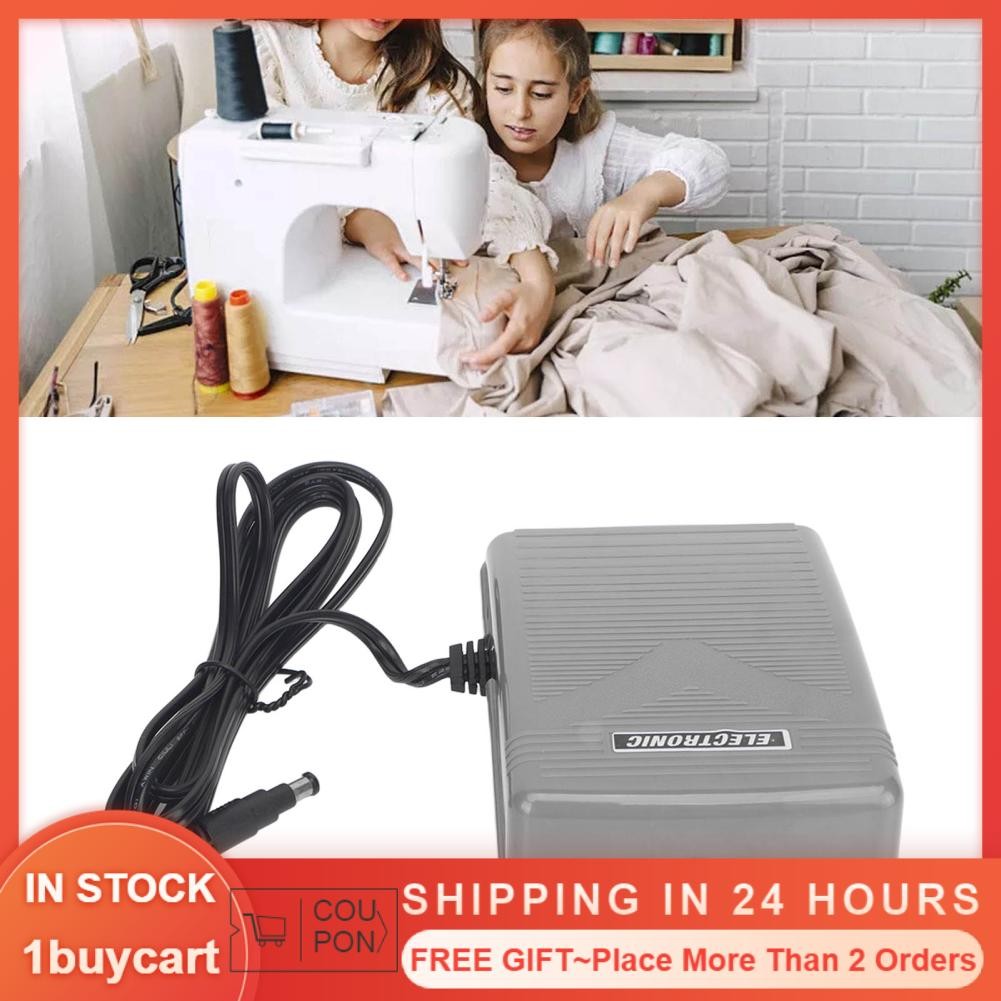 1buycart Foot Pedal Ergonomic Single Hole Sewing Machine Controller