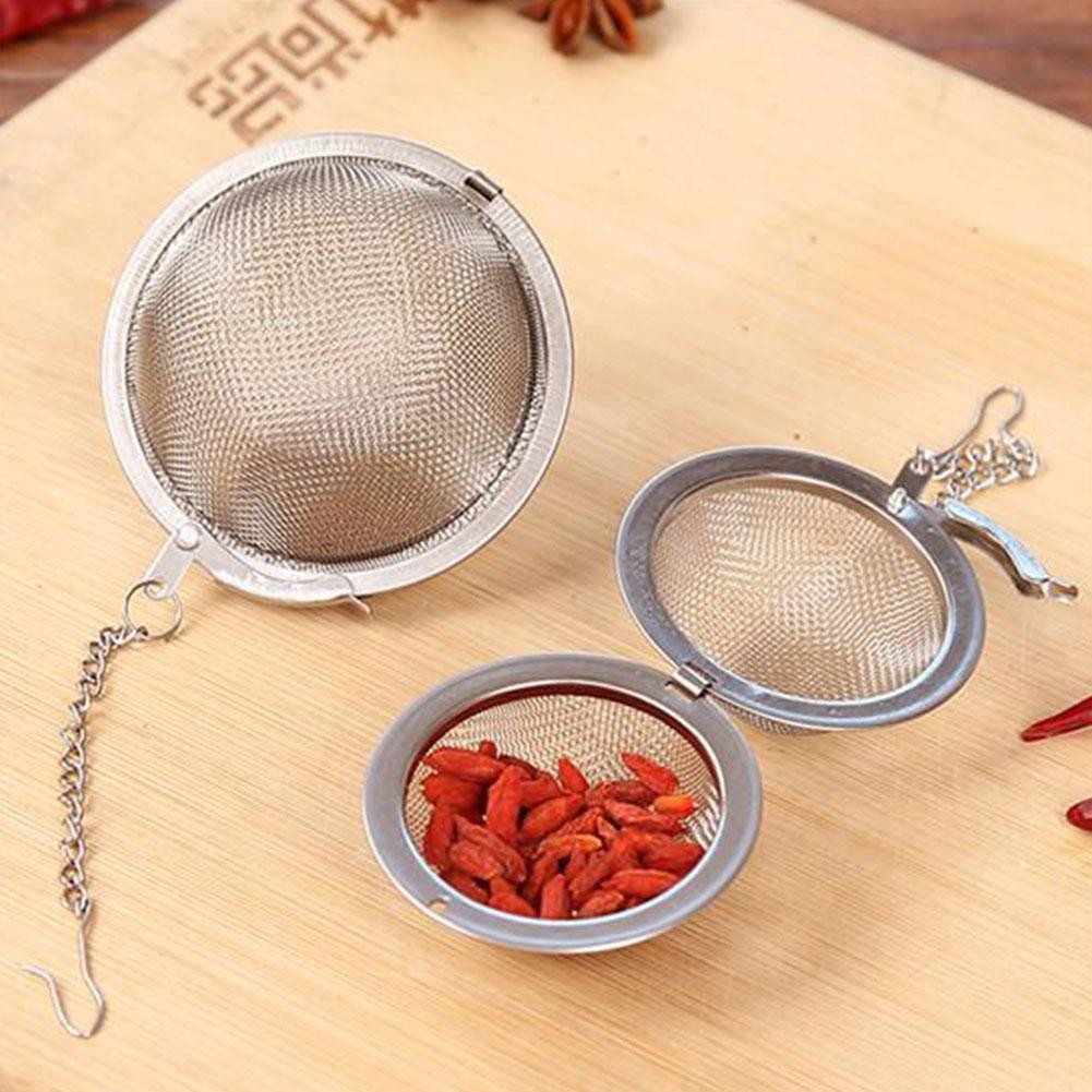 Large Mesh Filter Herbal Ball Cooking Kitchen Tools Tea 304 Tea Egg ...