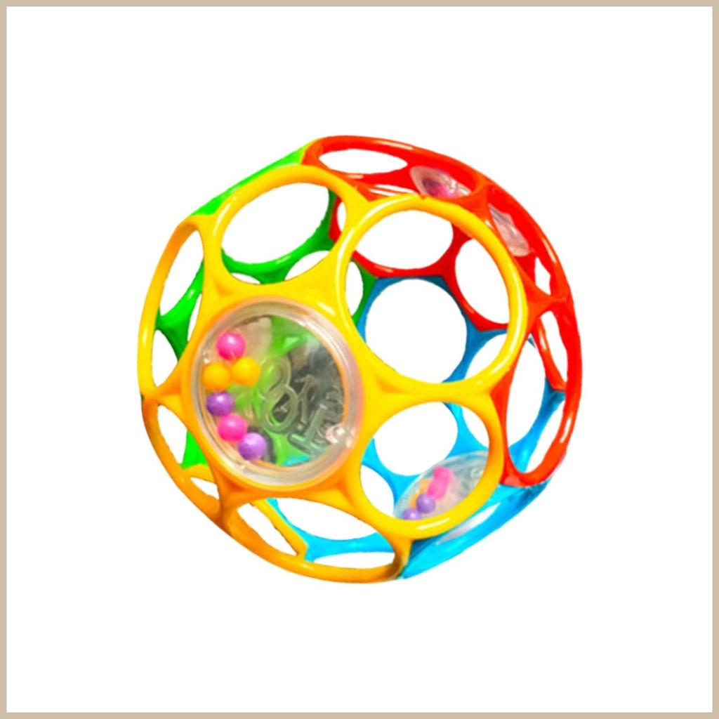 Rattle Ball Colorful Sensory Ball Toy Developmental Rattle For Kids ...