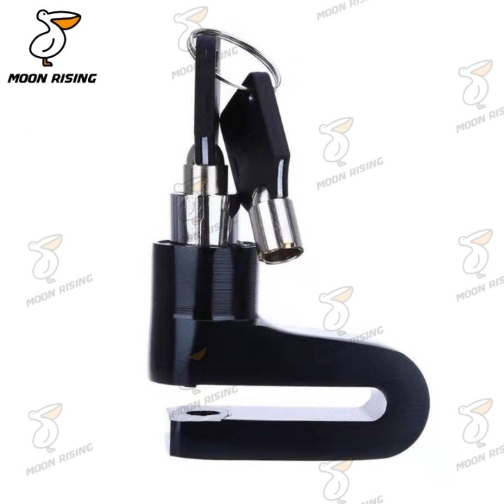 Heavy Duty Motorcycle Alarm System Rotor Disc Lock Security Safety ...