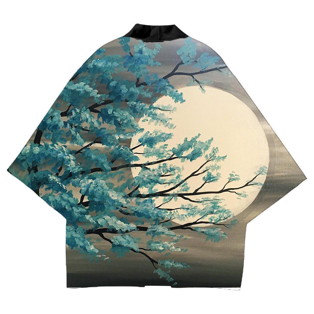 Summer Samurai Kimono Children Fashion Haori Street Robe Japanese