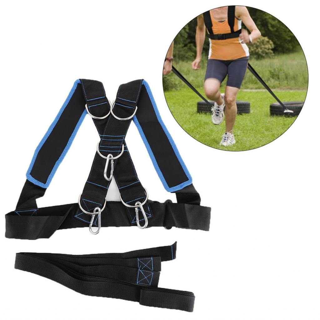 Tominihouse Speed Running Harness Strength Training Band Shoulder