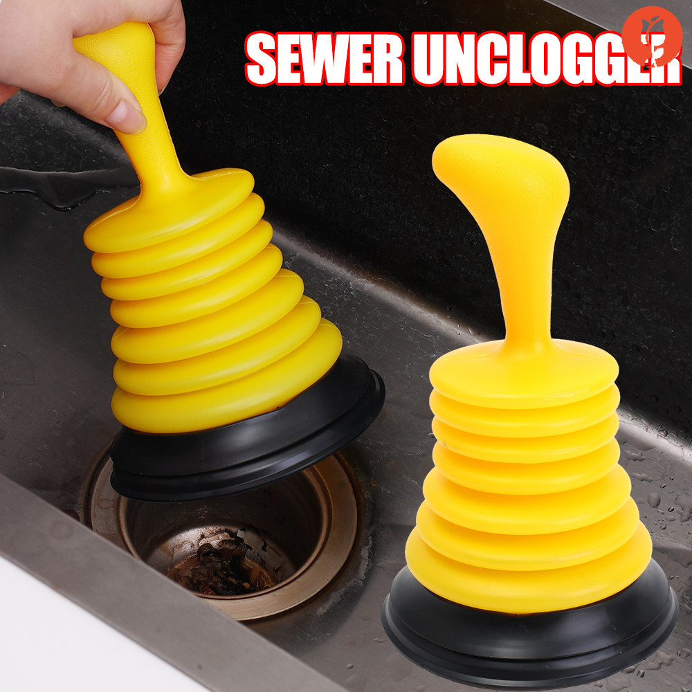 Powerful Home Sink Plunger Bathroom Kitchen Accessories Anti Blocking