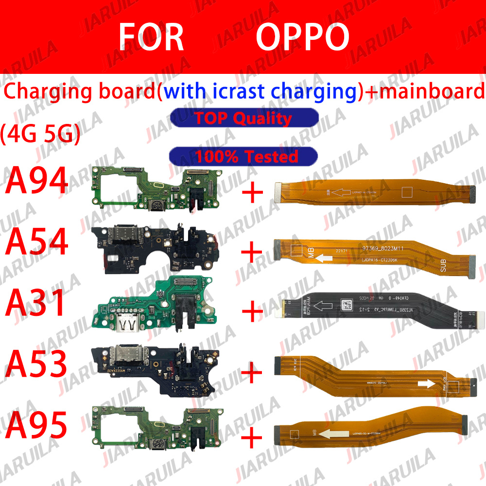 with ic Usb Charge Board For Oppo A94 A54 A31 A53 A95 4G 5G Charger USB ...