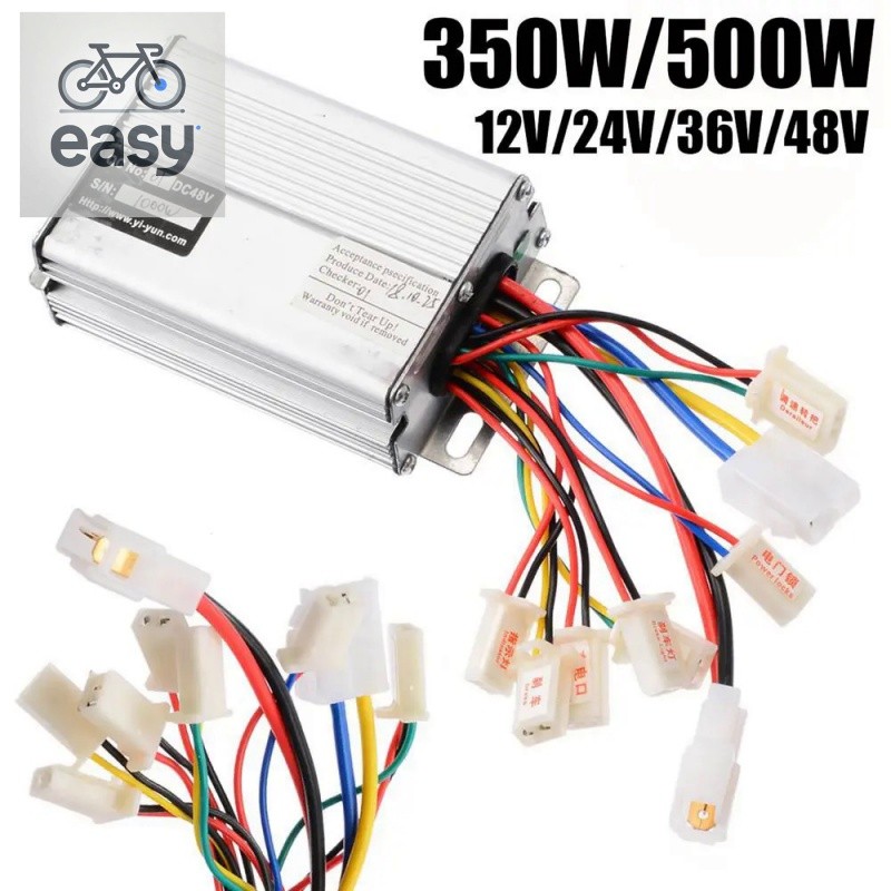 350W/500W 12V/24V/36V/48V Electric Bicycle Brush Controller On For
