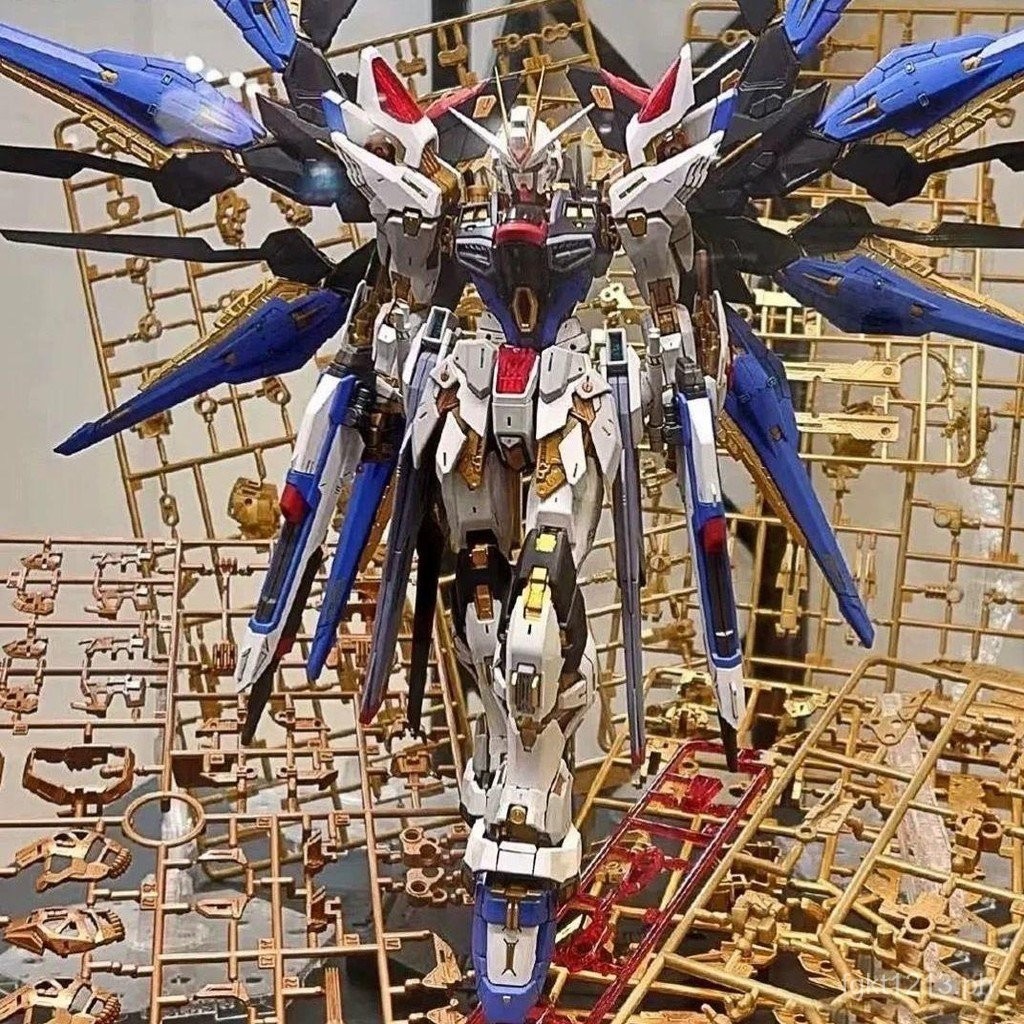Assault on Liberty Freehand Unicorn Model Freedom Fighter MGHG Gundam ...