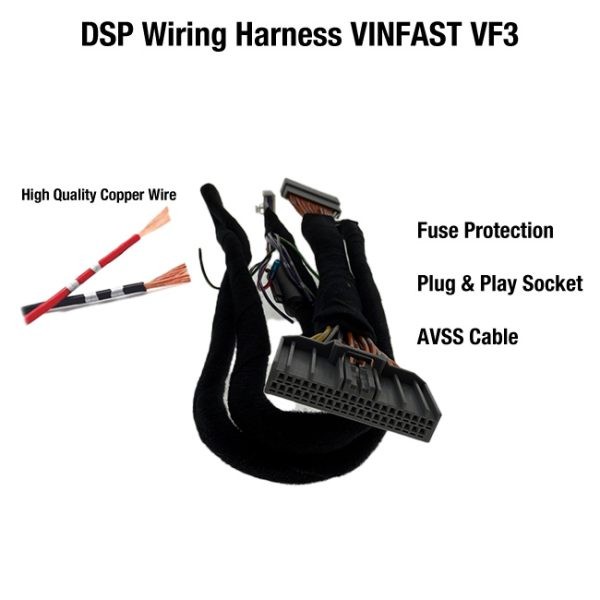 Socket Cable PNP Processor DSP Amplifier Vinfast VF3 | Shopee Philippines