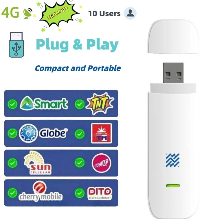 Wireless 4G LTE WiFi Modem Router 150Mbps V3 Universal SIM Card USB ...