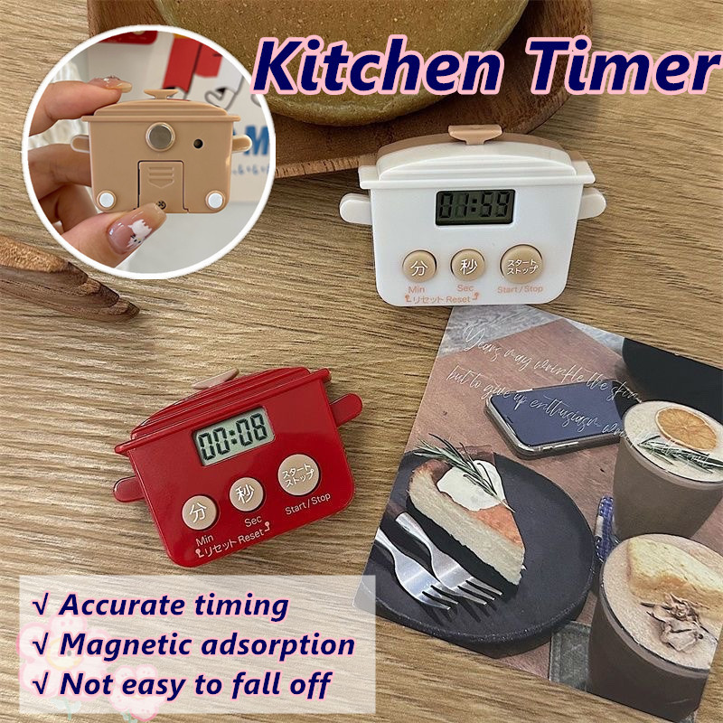 Cartoon Kitchen Timer Multifunction Digital Countdown Timer for Cooking ...