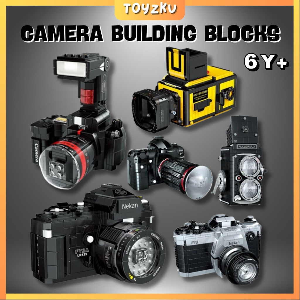 Zhe Gao Camera Building Blocks Lin07 Yes Brick Photography Videography ...