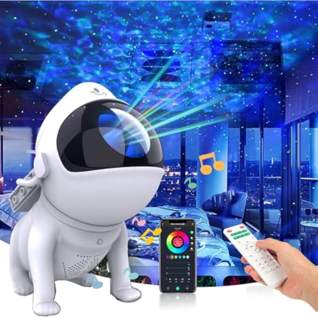 Star Projector,Galaxy Projector for Bedroom,Space Dog Projector with ...