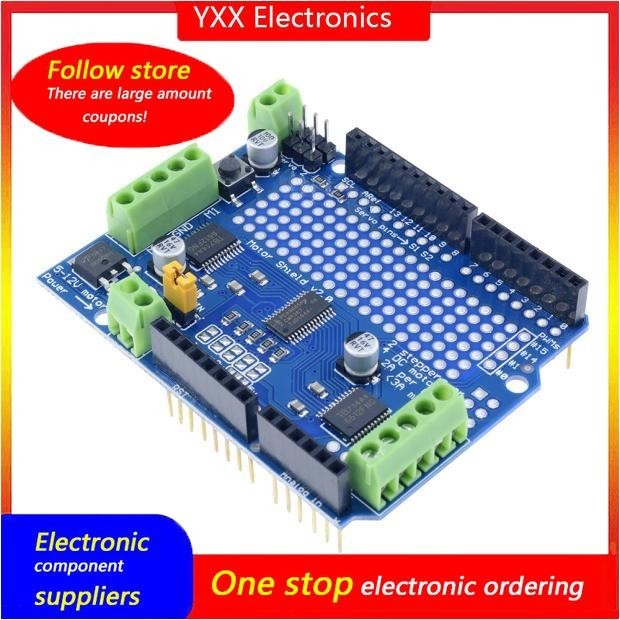Motor/stepper/servo Shield v2 DC Stepper Motor Servo Driver Module ...