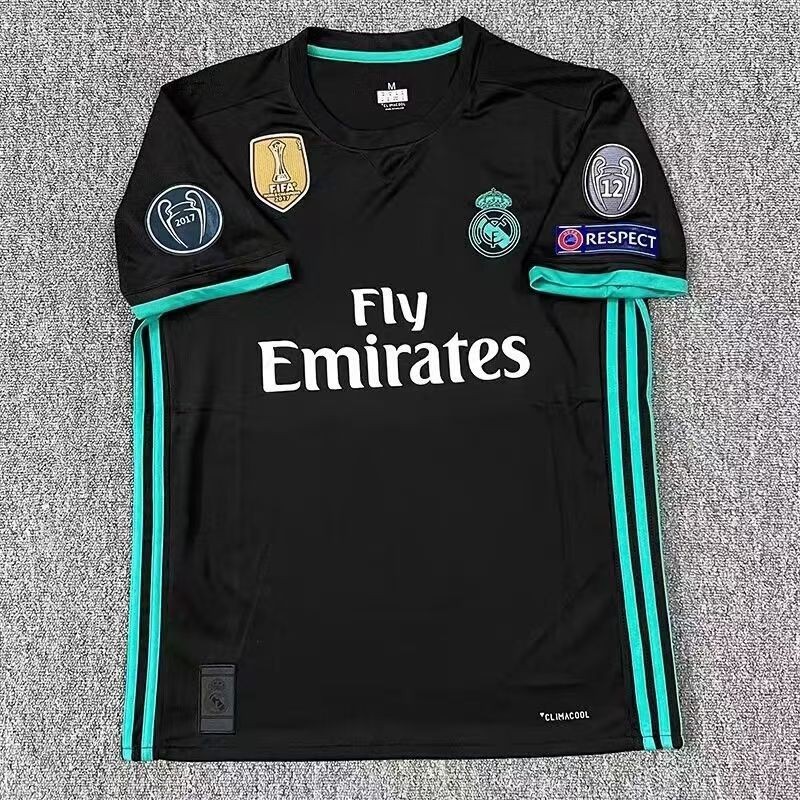 Classic Retro 2017/2018 17/18 Real Madrid Away football jersey SIZE S