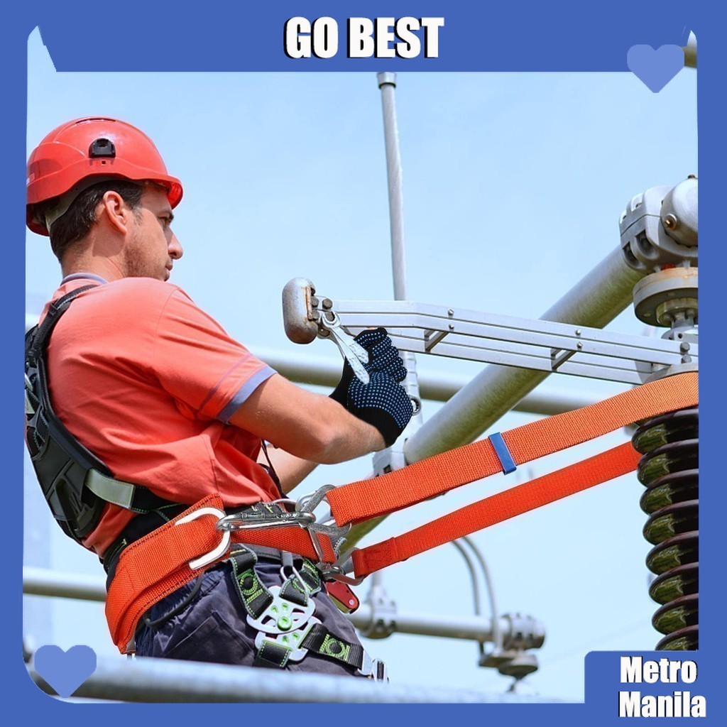 Aerial Work Safety Belt Fall Protector For Rock Climbing Electrical ...