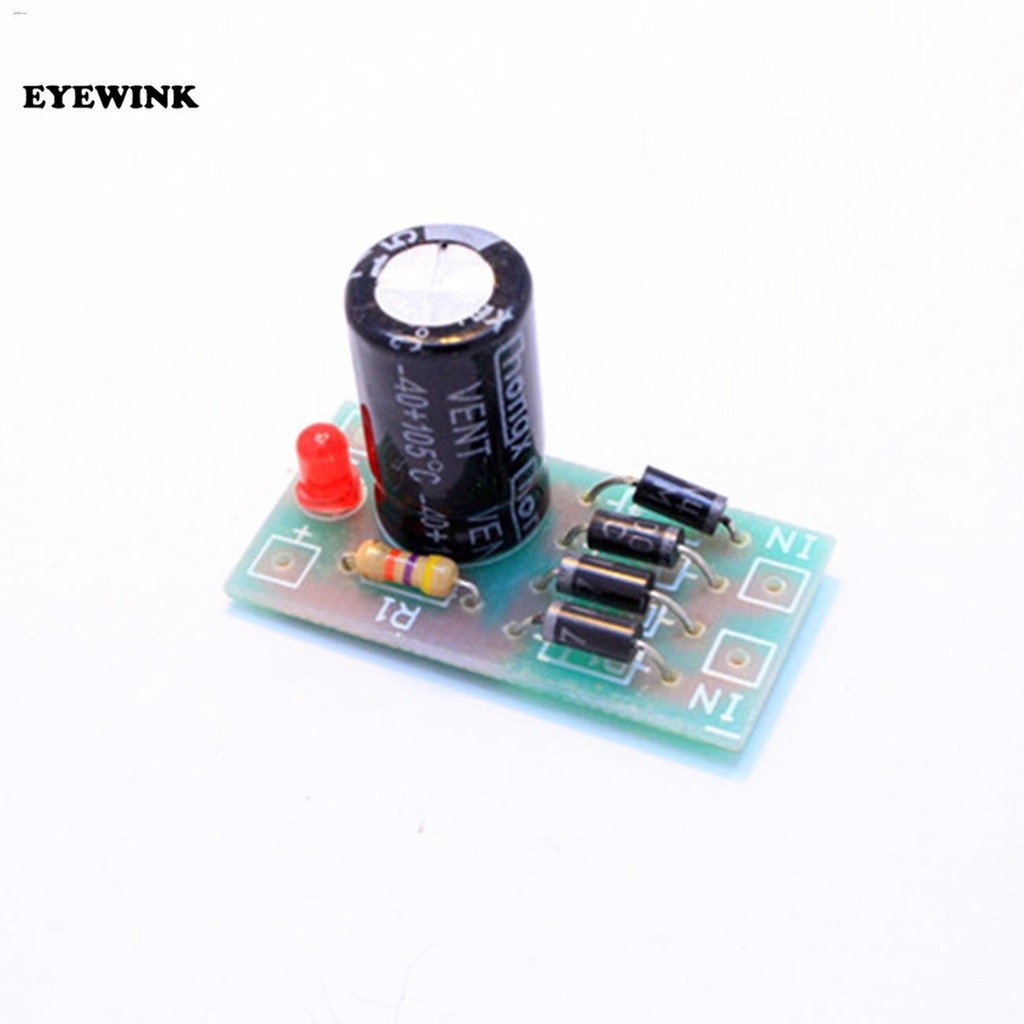 ☸AC to DC power conversion module 1N4007 full bridge rectifier filter
