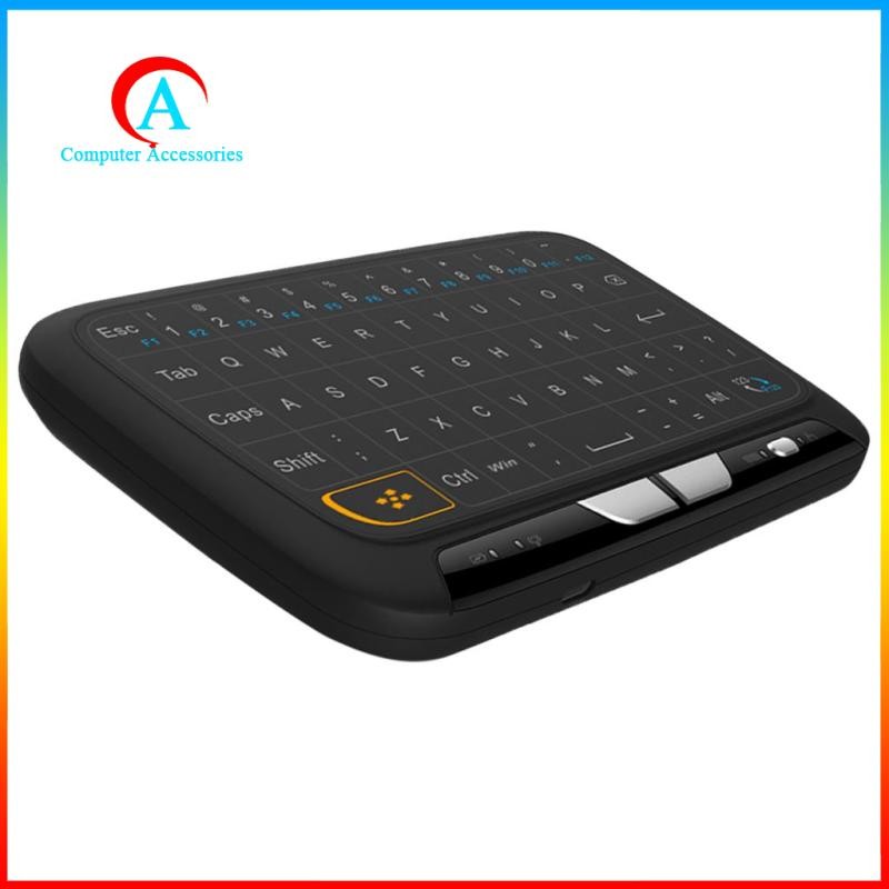 [ Premium Mini Keyboard Full Screen Touchpad Air Mice Fit for PC ...