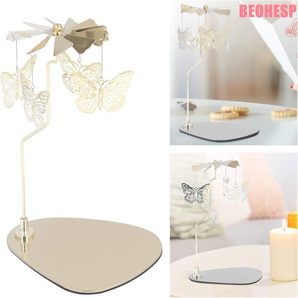 BEOHESP Carousel Candle Spinner Creative Gift Spinning Candle Rotary ...