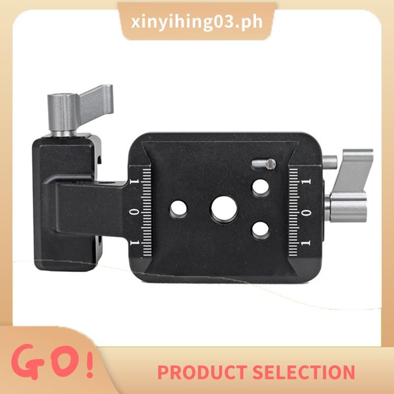 In Stock Rail Clamp Mounting Plate with Cold Shoe Vertical Shooting