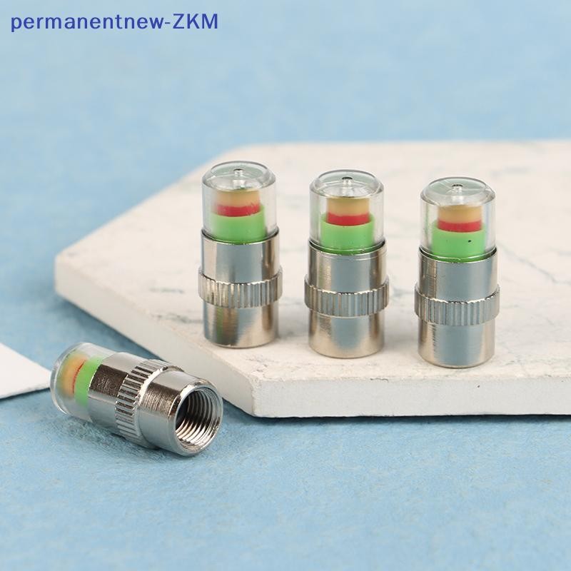 [permanentnew] Car Tire Pressure Monitor Tire 4pcs External Valve Air